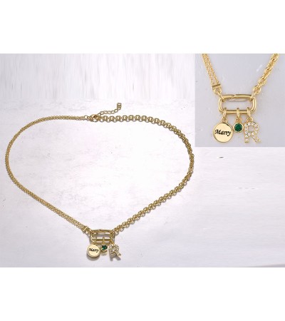 SANTUZZA CUSTOM LETTER BRACELET